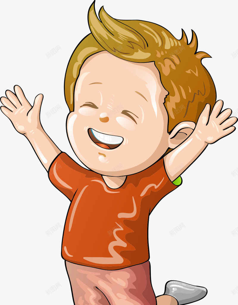 卡通儿童跳起来开心儿童节六一61png免抠素材_新图网 https://ixintu.com 61 儿童 儿童节 六一 卡通 开心 跳起来 高兴的跳起来