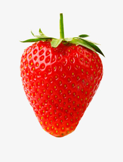 可口草莓夏天新鲜清凉草莓水果高清图片
