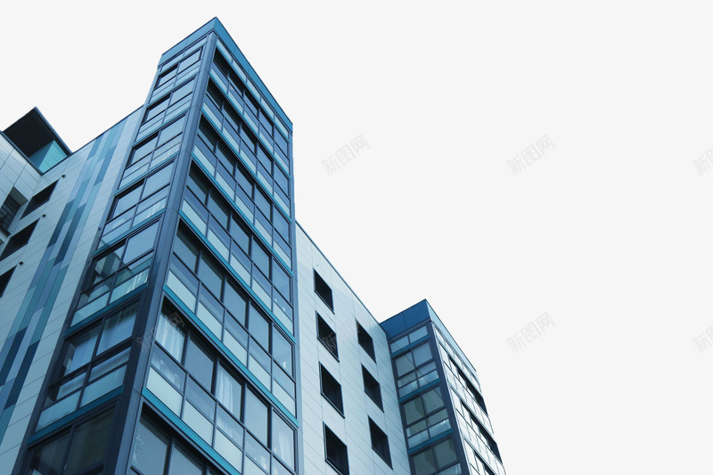 城市建筑物体png免抠素材_新图网 https://ixintu.com 城市建筑物 建筑物 房子 蓝色的 高楼大夏