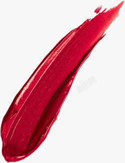 红色的口红红色艺术口红线条高清图片
