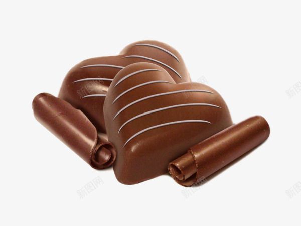 心形巧克力png免抠素材_新图网 https://ixintu.com 女孩 巧克力 心形 爱心巧克力 甜食 糖果