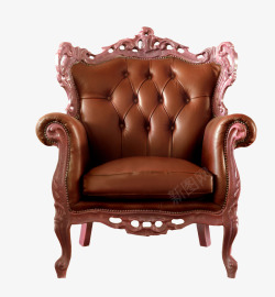 木质皮质沙发座椅高清图片