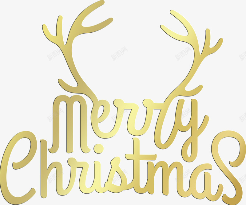tmas圣诞快乐png免抠素材_新图网 https://ixintu.com christmas merry 圣诞字体 圣诞快乐 圣诞节 字体 字体设计 金色