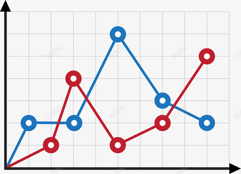 商务股票走势图png免抠素材_新图网 https://ixintu.com 商务 图表 折线 曲线图 矢量股票走势图 线条 股票 股票曲线图 蓝色 走势图