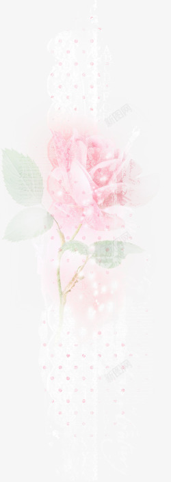 粉色花叶漂亮创意花叶高清图片