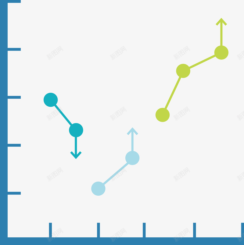 彩色股票分析图png免抠素材_新图网 https://ixintu.com 彩色 折线 曲线图 矢量股票走势图 线条 股票 股票曲线图 蓝色 走势图