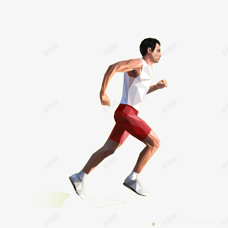 奔跑的男人png免抠素材_新图网 https://ixintu.com 事业 奋斗 生活 网页设计素材