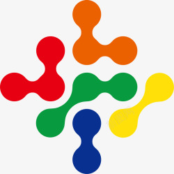 公司logo集合彩色的互联网公司logo矢量图图标高清图片