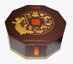 铁盒包装中秋月饼盒子高清图片