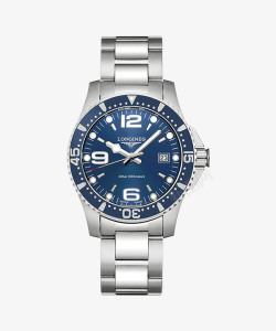 康卡斯系列蓝色浪琴腕表手表男士表高清图片