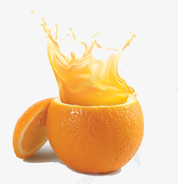 水果绿以矢量图美味鲜榨橙汁图标图标