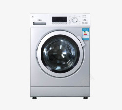 变频滚筒洗衣机洗衣机实物高清图片