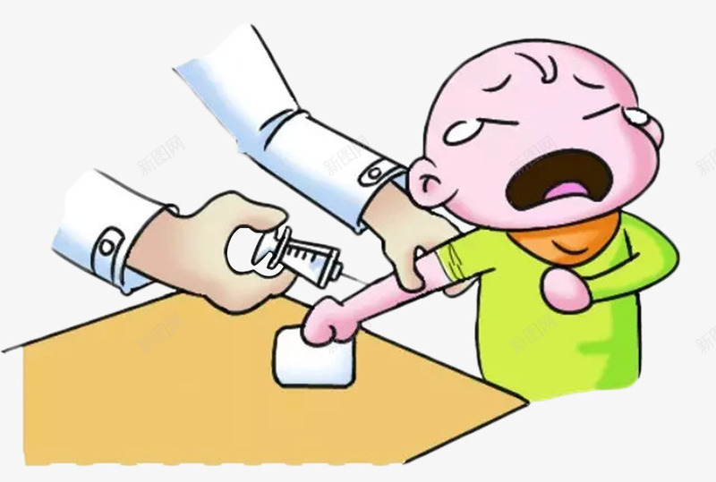 宝宝预防接种卡通插图png免抠素材_新图网 https://ixintu.com 425 vaccine 免疫 卡通 接种疫苗 插图 疫苗 预防接种