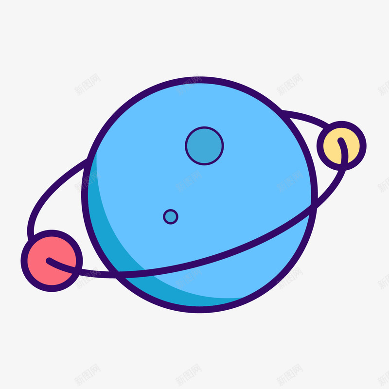 彩色圆弧环绕地球元素矢量图图标eps_新图网 https://ixintu.com 创意 卡通图标 圆弧 地球 彩色 手绘 星环 星球 环绕 画星球 矢量图 科技 纹理