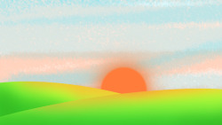火红的太阳初升的太阳背景高清图片