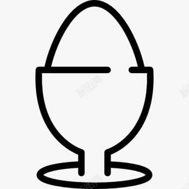 煮鸡蛋杯图标图标