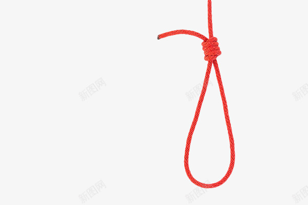 红色手绘绳子png免抠素材_新图网 https://ixintu.com 手提绳子 手绘 红色绳子 线条 绳套 绳子 绳子实物图 绳结