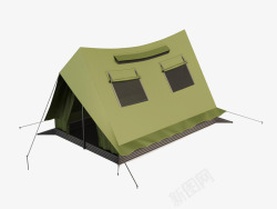 夏列营简单帐篷高清图片