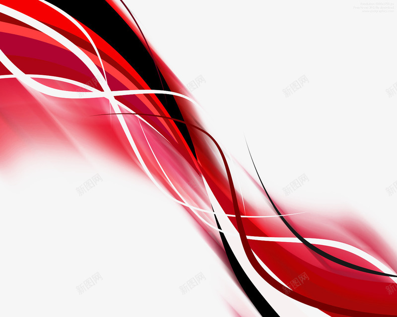 红色环绕丝绸线条png免抠素材_新图网 https://ixintu.com 丝绸 动感线条 动感背景 红色曲线 背景
