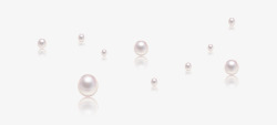 白色珠子珍珠高清图片