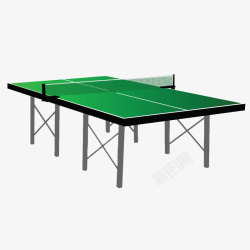 绿色球台乒乓球台高清图片