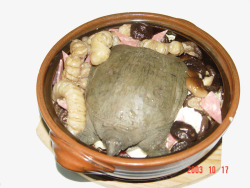 甲鱼香菇汤素材