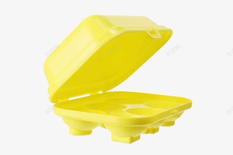 黄色塑料鸡蛋盒png免抠素材_新图网 https://ixintu.com 产品实物 包装盒 塑料盒子免费下载 装饰 鸡蛋 鸡蛋包装 鸡蛋托 黄色
