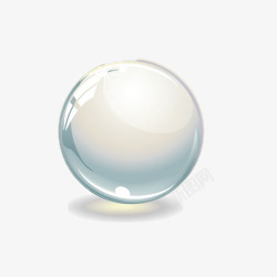 水晶球圆形按钮高清图片