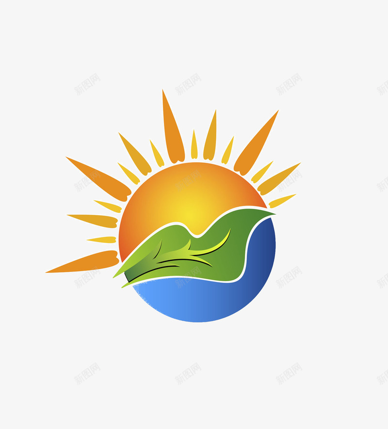 太阳logo图标png_新图网 https://ixintu.com 太阳logo免抠素材 太阳logo图片 太阳光芒四射 太阳免抠png图片