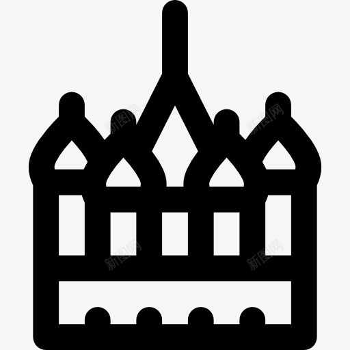 大教堂的圣罗勒图标png_新图网 https://ixintu.com 俄罗斯 圣罗勒大教堂 地标建筑 建筑 纪念碑 莫斯科