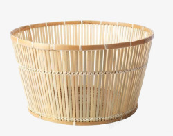 竹子篮子容器素材