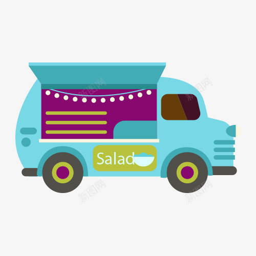 食品外卖车png免抠素材_新图网 https://ixintu.com salad 外卖车 外卖车矢量素材餐 广告设计 快餐食品 矢量设计 设计 车 食物