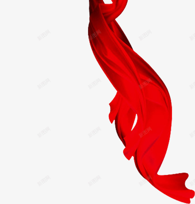 婚纱大红布匹装饰png免抠素材_新图网 https://ixintu.com 大红 婚纱 布匹 装饰