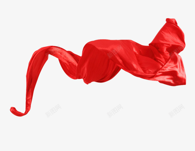 国庆节红色绸缎装饰丝带png免抠素材_新图网 https://ixintu.com 丝带 国庆节 红色 绸缎