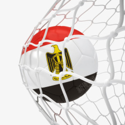 创意埃及国旗足球素材