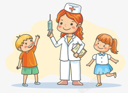医疗卫生健康儿童疫苗安全高清图片