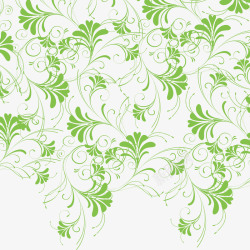 壁纸纹理绿叶花纹矢量图高清图片