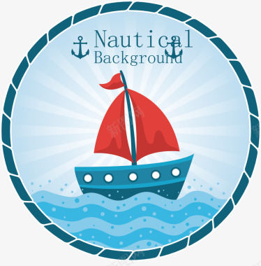 航海logo图标图标