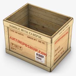 木盒子打开Containericon图标png_新图网 https://ixintu.com Box Opened Wood 全盒 打开 木 盒子