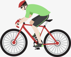 脚踏运动健身车自行车运动爱好者高清图片