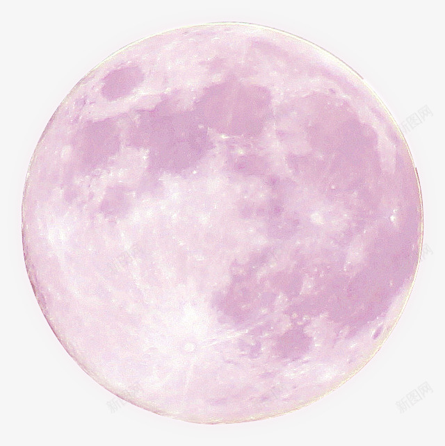 红色月球png免抠素材_新图网 https://ixintu.com 圆形 月亮 月球 球 红色