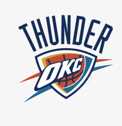 ThunderNBA球队队徽高清图片