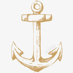航海图复古航海船锚插画矢量图图标高清图片