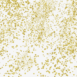 金色气泡漂浮漂浮元素金色节日碎片高清图片