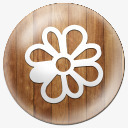 木质网络公司标志图标花朵png_新图网 https://ixintu.com 公司 图标 木质 标志 网络 花朵