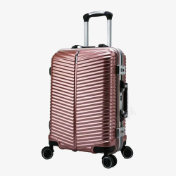 粉色行李箱旅行箱素材