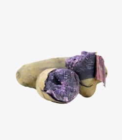 新品种紫心土豆高清图片
