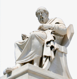 古希腊雕塑里士多德雕塑高清图片