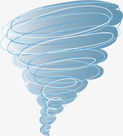天气预报龙卷风符号矢量图素材