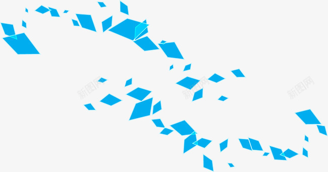 几何碎片png免抠素材_新图网 https://ixintu.com 几何 数码 碎片 科技